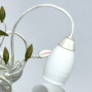 Lampa sufitowa osiem kloszy - kwiatów i pozłacana podstawa Verona MW-LIGHT Flora 334013908
