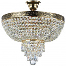 Lampa sufitowa pałacowa z kryształami, antyczne złoto Palace Maytoni Classic DIA890-CL-05-G