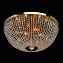 Lampa sufitowa półkula ze szklanych koralików złota Venezia MW-LIGHT Crystal 111012610