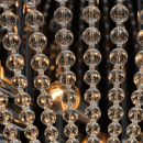 Lampa sufitowa półkula ze szklanych koralików złota Venezia MW-LIGHT Crystal 111012610