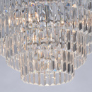 Lampa sufitowa prostokątne kryształy kaskadowe Adelard MW-LIGHT Crystal 642013008