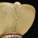 Lampa sufitowa rustykalna, odcienie brązu, szklane klosze CHIARO Versace 254012909