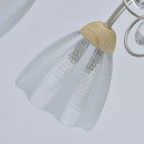 Lampa sufitowa srebrna, duże, szklane klosze Dream MW-LIGHT Megapolis 297013508