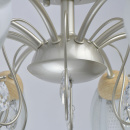 Lampa sufitowa srebrna, duże, szklane klosze Dream MW-LIGHT Megapolis 297013508