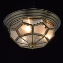 Lampa sufitowa - szklana mozaika - plastry miodu Chiaro Country 397010403