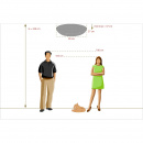 Lampa sufitowa szklane koraliki - duża półkula Venezia MW-LIGHT Crystal 111012715