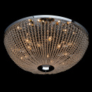 Lampa sufitowa szklane koraliki - duża półkula Venezia MW-LIGHT Crystal 111012715