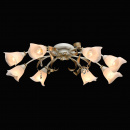 Lampa sufitowa szklane kwiaty Verona MW-LIGHT Flora 242017508