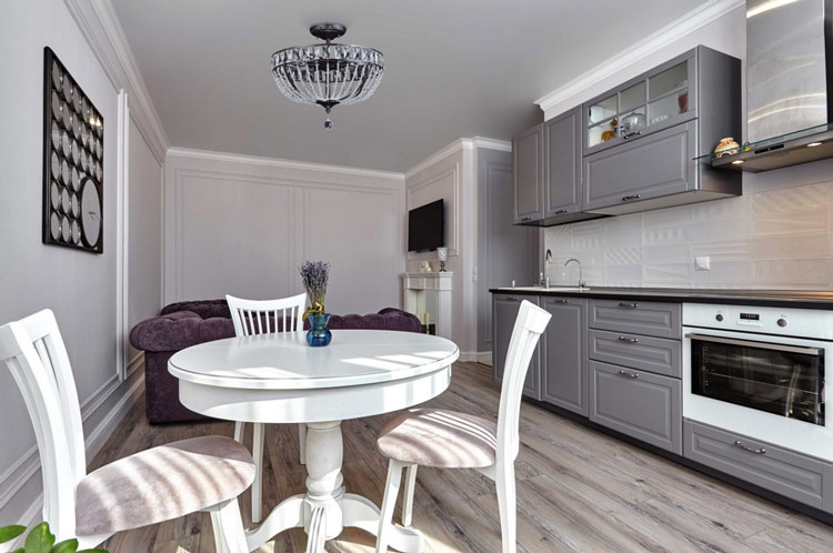 lampa sufitowa z kryształami