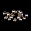 Lampa sufitowa z bursztynowymi bańkami Dallas Maytoni Modern MOD545PL-20G