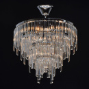 Lampa sufitowa z kryształów ułożonych kaskadowo Adelard MW-LIGHT Crystal 642013305