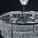 Lampa sufitowa z kryształów ułożonych kaskadowo Adelard MW-LIGHT Crystal 642013305