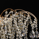 Lampa sufitowa z kryształowych kropli na 9- żarówek MW-LIGHT Crystal 464018709