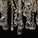 Lampa sufitowa z kryształowych kropli na 9- żarówek MW-LIGHT Crystal 464018709