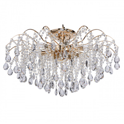 Lampa sufitowa z kryształowych kropli na 9- żarówek MW-LIGHT Crystal 464018709