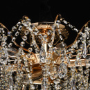 Lampa sufitowa z kryształowych kropli na 9- żarówek MW-LIGHT Crystal 464018709