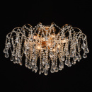 Lampa sufitowa z kryształowych kropli na 9- żarówek MW-LIGHT Crystal 464018709