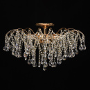 Lampa sufitowa z kryształowych kropli na 9- żarówek MW-LIGHT Crystal 464018709