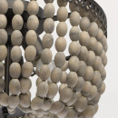 Lampa sufitowa z wykończeniem drewnianym RegenBogen Loft 679010803