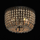 Lampa sufitowa z wykończeniem drewnianym RegenBogen Loft 679010803