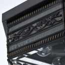 Lampa sufitowa zewnętrzna IP44, czarny mosiądz Corso Street CHIARO 801010806