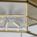 Lampa sufitowa zewnętrzna z mosiądzu IP44 Corso CHIARO Street 802011506