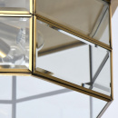 Lampa sufitowa zewnętrzna z mosiądzu IP44 Corso CHIARO Street 802011506