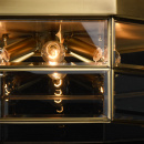 Lampa sufitowa zewnętrzna z mosiądzu IP44 Corso CHIARO Street 802011506