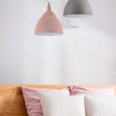 Lampa szara, wisząca, regulacja wysokości Bellevue Maytoni Modern P535PL-01GR