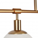 Lampa szklane kule na złotym pręcie Erich Maytoni Modern MOD221-PL-05-G