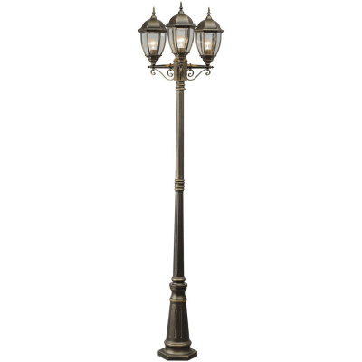 Lampa uliczna retro potrójna MW-LIGHT Street 804040703