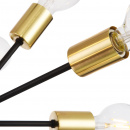 Lampa wisząca - 12 gołych żarówek Jackson Maytoni T546PL-12B