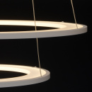 Lampa wisząca 3-duże ringi LED, zdalne sterowanie RegenBogen Hi-Tech 661016703