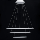 Lampa wisząca 3-duże ringi LED, zdalne sterowanie RegenBogen Hi-Tech 661016703