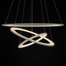 Lampa wisząca 3-duże ringi LED, zdalne sterowanie RegenBogen Hi-Tech 661016703
