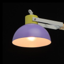 Lampa wisząca 3-klosze fioletowe MW-LIGHT Megapolis 711010403
