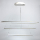 Lampa wisząca 3 okręgi LED 122cm, zdalne sterowanie RegenBogen Hi-Tech 661016903