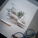 Lampa wisząca 5 kul niklowano-transparentnych z kryształami Fermi Maytoni Modern P140-PL-170-5-N