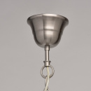 Lampa wisząca 5-ramienna, satynowa powierzchnia, beżowe klosze MW-LIGHT Elegance 667011105