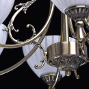 Lampa wisząca antyczna - białe klosze - 6 żarówek MW-LIGHT Classic 450014406