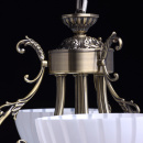 Lampa wisząca antyczna - białe klosze - 6 żarówek MW-LIGHT Classic 450014406