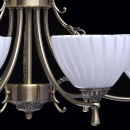 Lampa wisząca antyczna - białe klosze - 6 żarówek MW-LIGHT Classic 450014406