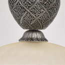 Lampa wisząca antyczne srebro, bogato zdobiona CHIARO Versace 254015201