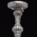 Lampa wisząca antyczne srebro, bogato zdobiona CHIARO Versace 254015201