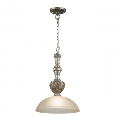 Lampa wisząca antyczne srebro, bogato zdobiona CHIARO Versace 254015201