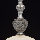 Lampa wisząca antyczne srebro, bogato zdobiona CHIARO Versace 254015201