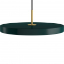 Lampa wisząca Asteria ciemna zieleń UMAGE 02172
