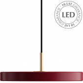Lampa wisząca Asteria Mini UMAGE bordowa 02210
