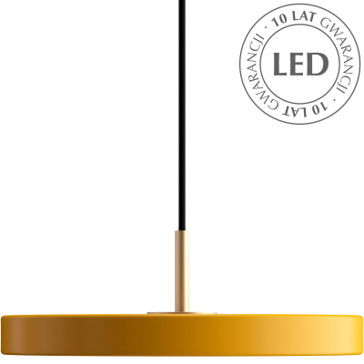 Lampa wisząca Asteria Mini UMAGE szafranowo-żółta 02211