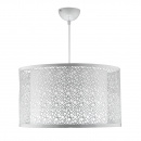 Lampa wisząca ażurowa, metalowa z wewnętrznym abażurem Madras Candellux 31-92727
